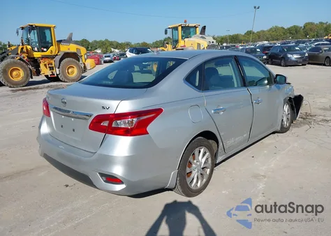 2017 Nissan Sentra Sv из США, поврежденный, VIN 3N1AB7AP9HY378180